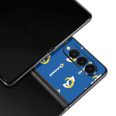NFL Los Angeles Rams Blitz Series Galaxy Z Fold3 5G Skin