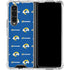 NFL Los Angeles Rams Blitz Series Galaxy Z Fold4 5G Clear Case