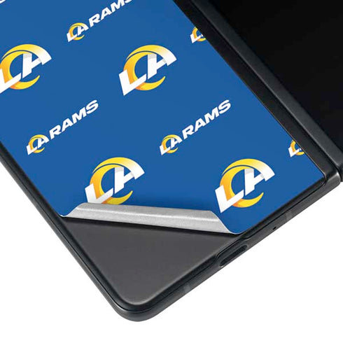 NFL Los Angeles Rams Blitz Series Galaxy Z Fold4 5G Skin