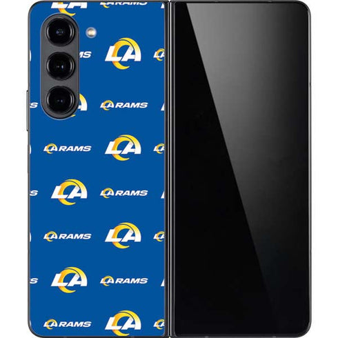 NFL Los Angeles Rams Blitz Series Galaxy Z Fold5 5G Skin