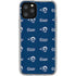NFL Los Angeles Rams Blitz Series iPhone 11 Pro Clear Case