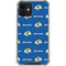 NFL Los Angeles Rams Blitz Series iPhone 12 Clear Case