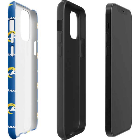 NFL Los Angeles Rams Blitz Series iPhone 12 Mini Impact Case