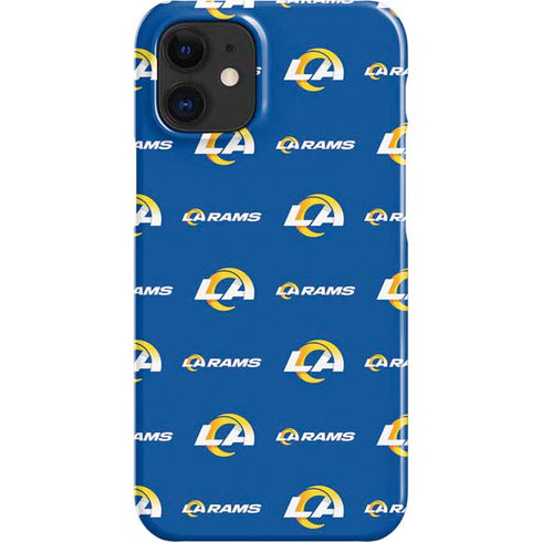 NFL Los Angeles Rams Blitz Series iPhone 12 Mini Lite Case