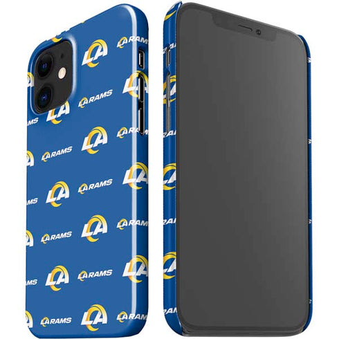 NFL Los Angeles Rams Blitz Series iPhone 12 Mini Lite Case