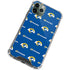 NFL Los Angeles Rams Blitz Series iPhone 12 Pro Clear Case