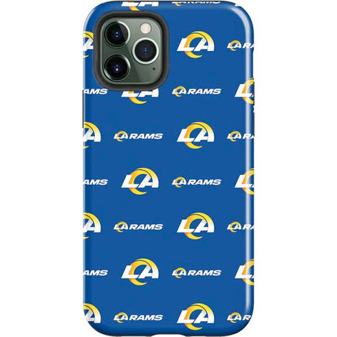 NFL Los Angeles Rams Blitz Series iPhone 12 Pro Impact Case
