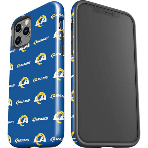 NFL Los Angeles Rams Blitz Series iPhone 12 Pro Impact Case