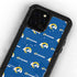 NFL Los Angeles Rams Blitz Series iPhone 12 Pro Waterproof Case