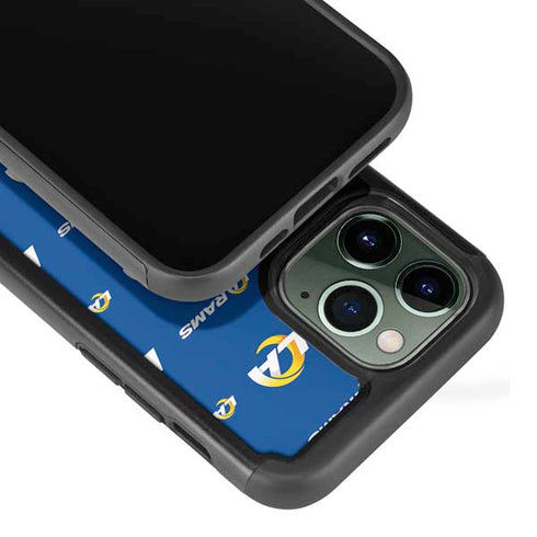NFL Los Angeles Rams Blitz Series iPhone 13 Pro Cargo Case