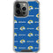 NFL Los Angeles Rams Blitz Series iPhone 13 Pro Clear Case