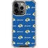 NFL Los Angeles Rams Blitz Series iPhone 13 Pro Clear Case