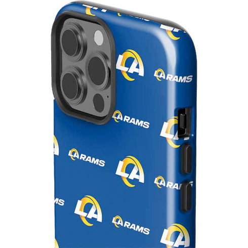 NFL Los Angeles Rams Blitz Series iPhone 13 Pro Max Impact Case