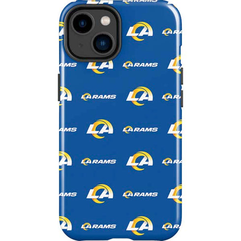 NFL Los Angeles Rams Blitz Series iPhone 14 Plus Impact Case