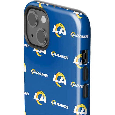 NFL Los Angeles Rams Blitz Series iPhone 14 Plus Impact Case