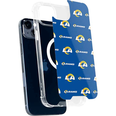 NFL Los Angeles Rams Blitz Series iPhone 15 Plus MagSafe Case