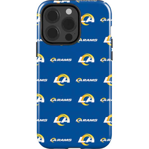 NFL Los Angeles Rams Blitz Series iPhone 15 Pro Impact Case
