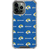 NFL Los Angeles Rams Blitz Series iPhone 14 Pro Max Clear Case