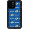 NFL Los Angeles Rams Blitz Series iPhone 14 Pro Max Waterproof Case