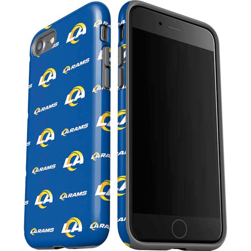 NFL Los Angeles Rams Blitz Series iPhone SE (2nd & 3rd Gen) Pro Case
