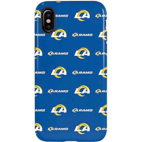 NFL Los Angeles Rams Blitz Series iPhone X Pro Case