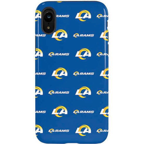 NFL Los Angeles Rams Blitz Series iPhone XR Pro Case