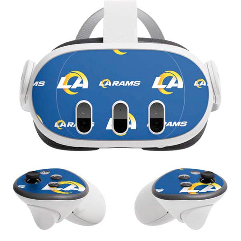 NFL Los Angeles Rams Blitz Series Meta Quest 3 Skin
