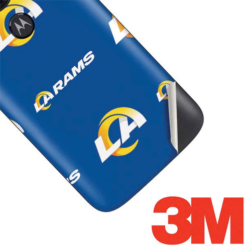 NFL Los Angeles Rams Blitz Series Moto E5 Play Skin