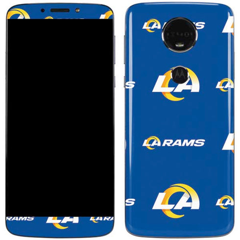 NFL Los Angeles Rams Blitz Series Moto E5 Plus Skin