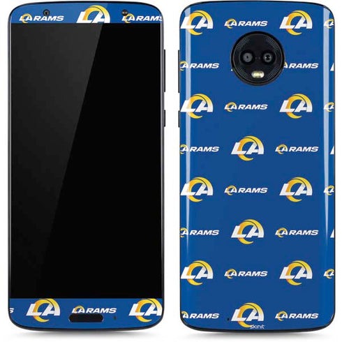 NFL Los Angeles Rams Blitz Series Moto G6 Skin