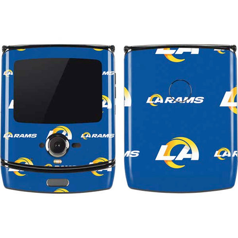 NFL Los Angeles Rams Blitz Series Motorola RAZR Skin
