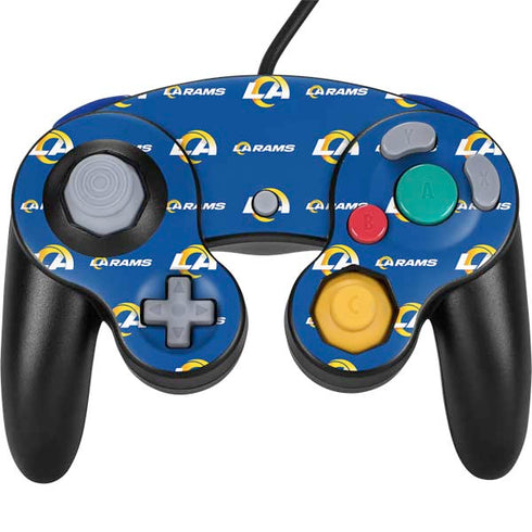 NFL Los Angeles Rams Blitz Series Nintendo GameCube Controller Skin
