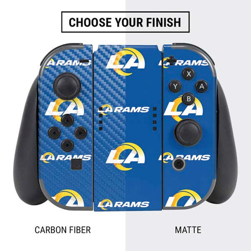 NFL Los Angeles Rams Blitz Series Nintendo Switch Bundle Skin