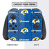 NFL Los Angeles Rams Blitz Series Nintendo Switch Bundle Skin