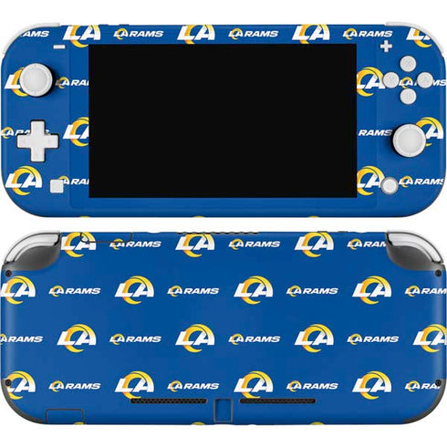 NFL Los Angeles Rams Blitz Series Nintendo Switch Lite Skin
