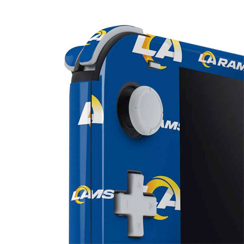 NFL Los Angeles Rams Blitz Series Nintendo Switch Lite Skin