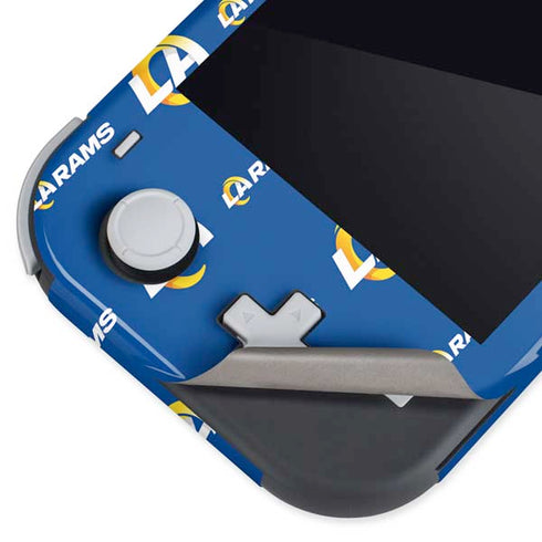 NFL Los Angeles Rams Blitz Series Nintendo Switch Lite Skin