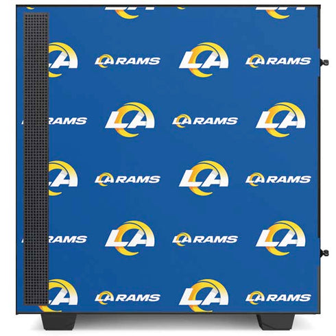 NFL Los Angeles Rams Blitz Series NZXT H510 Compact ATX Mid-Tower Case Skin