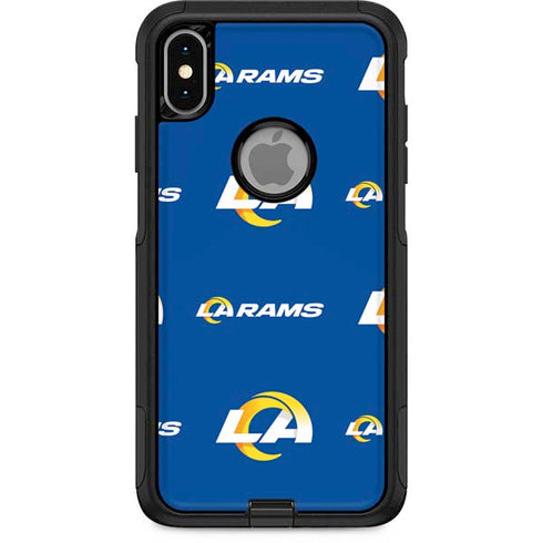 NFL Los Angeles Rams Blitz Series Otterbox Commuter iPhone Skin
