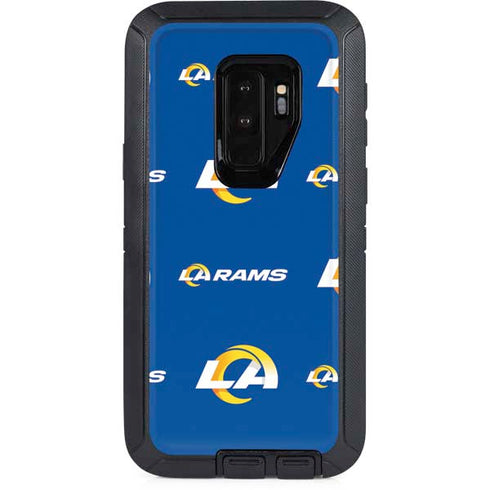 NFL Los Angeles Rams Blitz Series Otterbox Defender Galaxy Skin