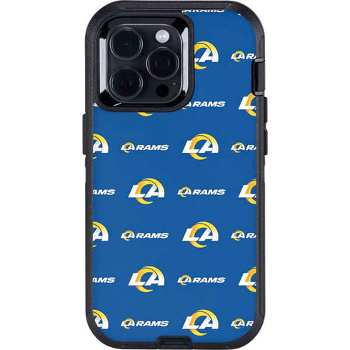 NFL Los Angeles Rams Blitz Series Otterbox Defender iPhone Skin