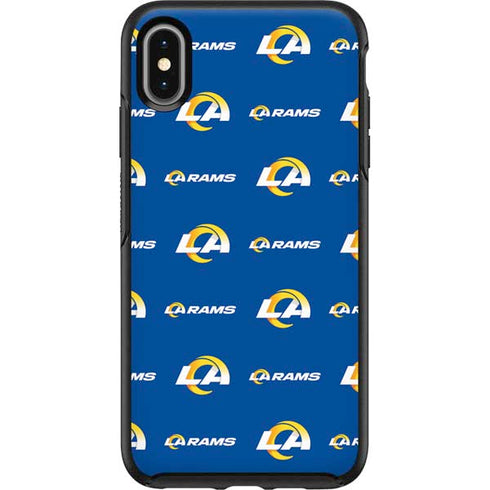 NFL Los Angeles Rams Blitz Series Otterbox Symmetry iPhone Skin