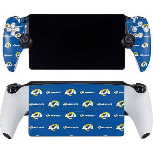 NFL Los Angeles Rams Blitz Series PlayStation Portal Remote Player Skin