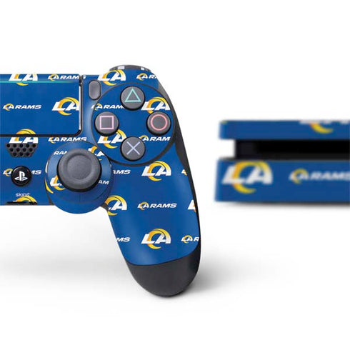 NFL Los Angeles Rams Blitz Series PS4 Slim Bundle Skin