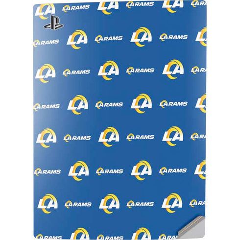 NFL Los Angeles Rams Blitz Series PS5 Digital Edition Console Skin