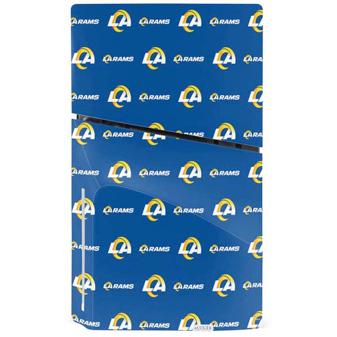 NFL Los Angeles Rams Blitz Series PS5 Slim Disk Bundle Skin