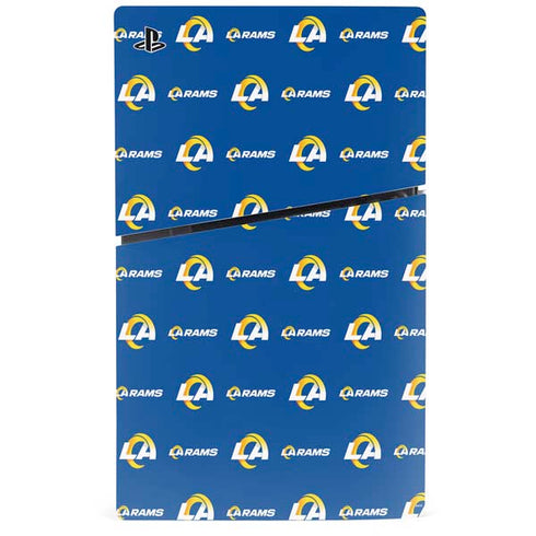 NFL Los Angeles Rams Blitz Series PS5 Slim Digital Edition Bundle Skin