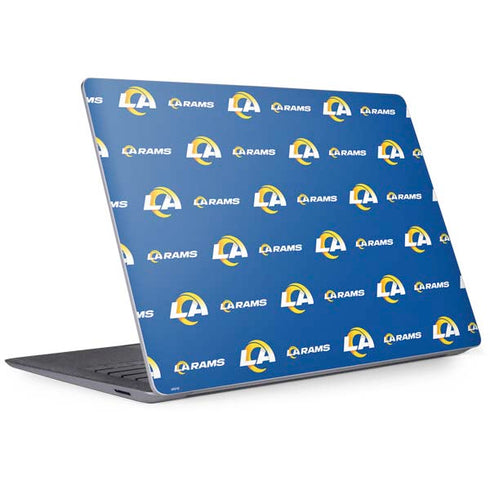 NFL Los Angeles Rams Blitz Series Surface Laptop 3 13.5in Skin