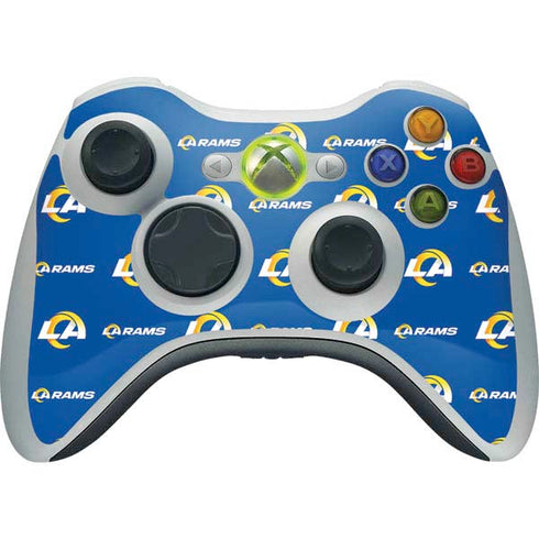 NFL Los Angeles Rams Blitz Series Xbox 360 Wireless Controller Skin