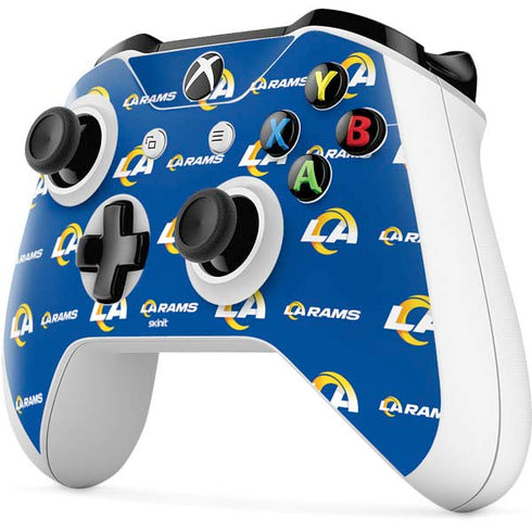NFL Los Angeles Rams Blitz Series Xbox One S Controller Skin